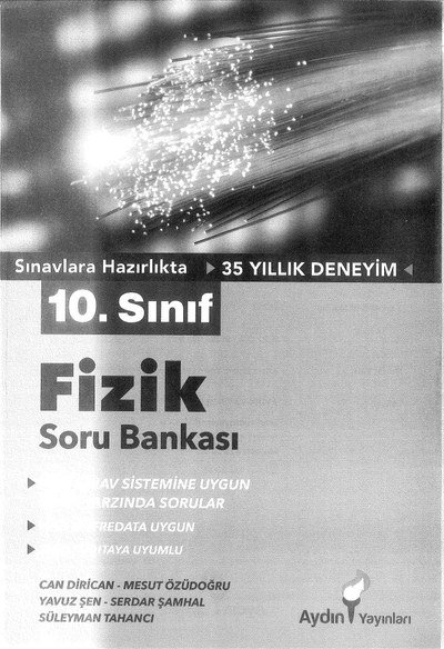 FİZİK SORU BANKASI Fotokopi GO - Tüm Sınavlarda Daha İleriye