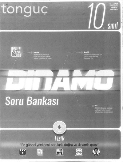 DİNAMO SORU BANKASI FİZİK Fotokopi GO - Tüm Sınavlarda Daha İleriye