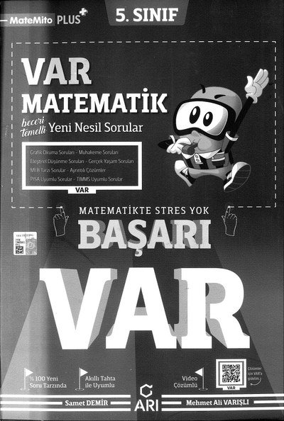 VAR MATEMATİK Fotokopi GO - Tüm Sınavlarda Daha İleriye