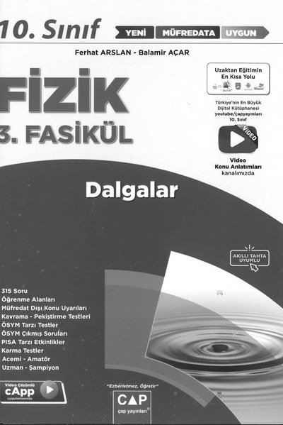 FİZİK 3. FASİKÜL DALGALAR Fotokopi GO - Tüm Sınavlarda Daha İleriye