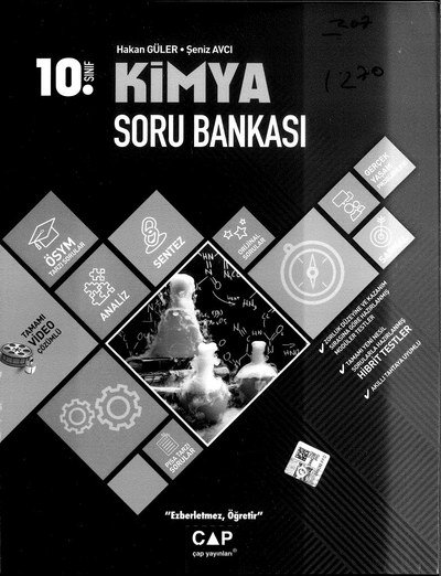 KİMYA SORU BANKASI