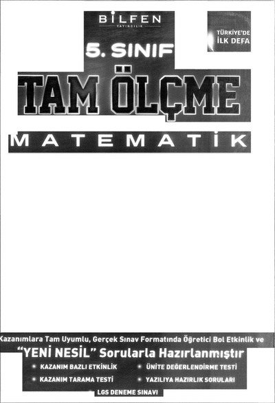 TAM ÖLÇME MATEMATİK Fotokopi GO - Tüm Sınavlarda Daha İleriye