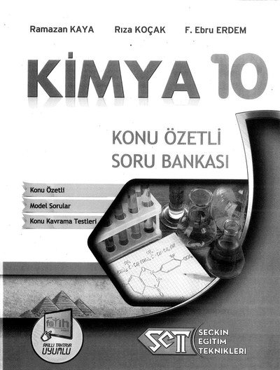 KİMYA KONU ÖZETLİ SORU BANKASI Fotokopi GO - Tüm Sınavlarda Daha İleriye