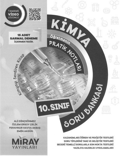 KİMYA ÖĞRETMENİN PRATİK NOTLARI SORU BANKASI Fotokopi GO - Tüm Sınavlarda Daha İleriye