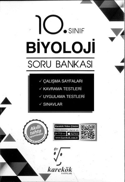 BİYOLOJİ SORU BANKASI Fotokopi GO - Tüm Sınavlarda Daha İleriye