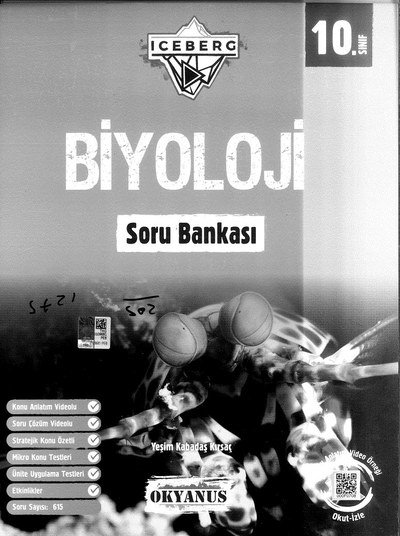 BİYOLOJİ SORU BANKASI ICEBERG Fotokopi GO - Tüm Sınavlarda Daha İleriye