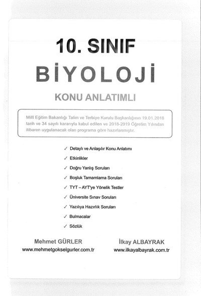 BİYOLOJİ KONU ANLATIMLI Fotokopi GO - Tüm Sınavlarda Daha İleriye