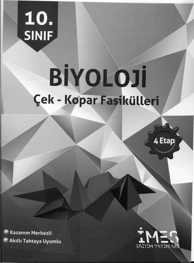 BİYOLOJİ ÇEK KOPAR FASİKÜLLERİ Fotokopi GO - Tüm Sınavlarda Daha İleriye