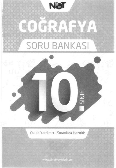 COĞRAFYA SORU BANKASI Fotokopi GO - Tüm Sınavlarda Daha İleriye