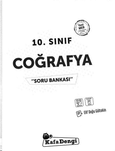 COĞRAFYA SORU BANKASI Fotokopi GO - Tüm Sınavlarda Daha İleriye