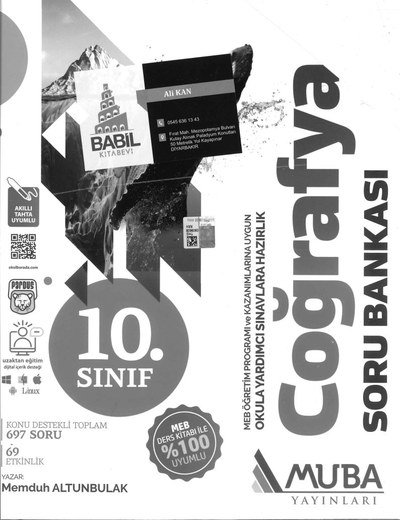 COĞRAFYA SORU BANKASI Fotokopi GO - Tüm Sınavlarda Daha İleriye