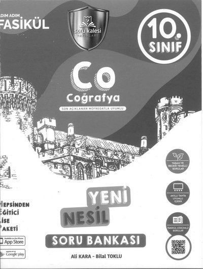 CO COĞRAFYA YENİ NESİL SORU BANKASI ADIM ADIM FASİKÜL Fotokopi GO - Tüm Sınavlarda Daha İleriye