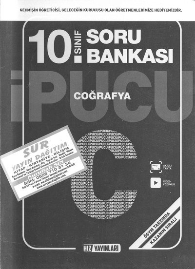 SORU BANKASI COĞRAFYA Fotokopi GO - Tüm Sınavlarda Daha İleriye