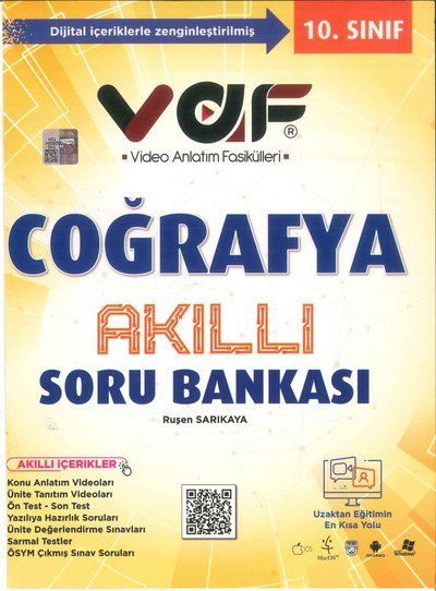 COĞRAFYA AKILLI SORU BANKASI Fotokopi GO - Tüm Sınavlarda Daha İleriye