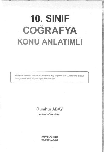 COĞRAFYA KONU ANLATIMLI Fotokopi GO - Tüm Sınavlarda Daha İleriye