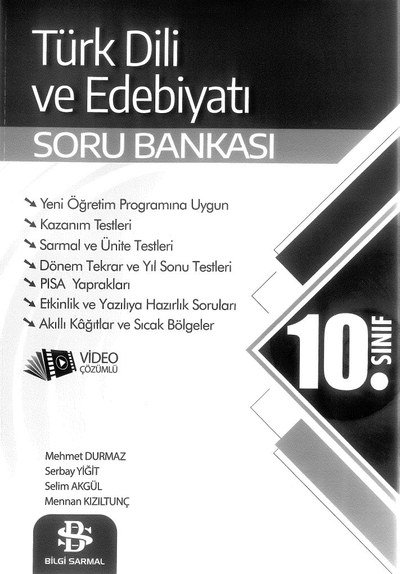 TÜRK DİLİ VE EDEBİYATI SORU BANKASI Fotokopi GO - Tüm Sınavlarda Daha İleriye
