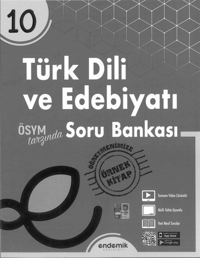 TÜRK DİLİ VE EDEBİYATI SORU BANKASI Fotokopi GO - Tüm Sınavlarda Daha İleriye