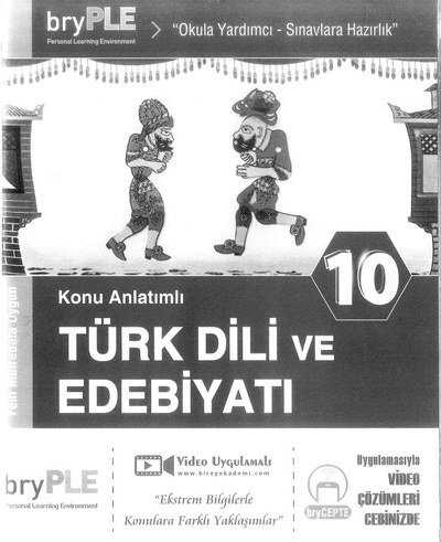 KONU ANLATIMLI TÜRK DİLİ VE EDEBİYATI OKULA YARDIMCI Fotokopi GO - Tüm Sınavlarda Daha İleriye