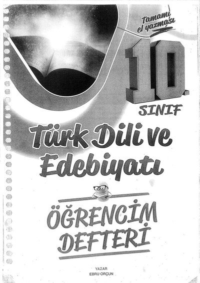 TÜRK DİLİ VE EDEBİYATI ÖĞRENCİM DEFTERİ Fotokopi GO - Tüm Sınavlarda Daha İleriye