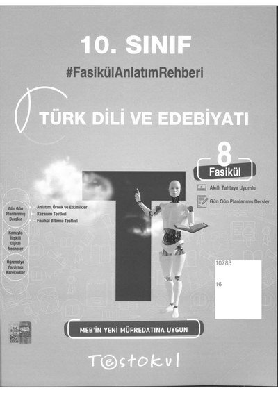 TÜRK DİLİ VE EDEBİYATI FASİKÜL ANLATIM REHBERİ Fotokopi GO - Tüm Sınavlarda Daha İleriye