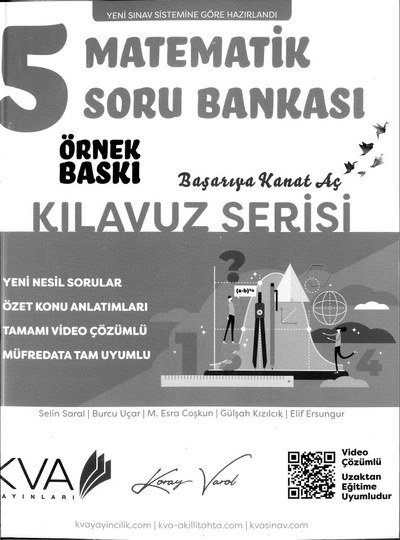 MATEMATİK SORU BANKASI Fotokopi GO - Tüm Sınavlarda Daha İleriye