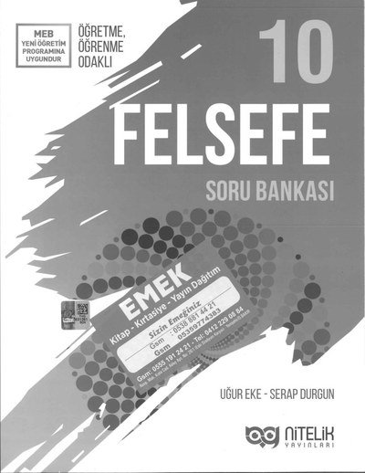 FELSEFE SORU BANKASI Fotokopi GO - Tüm Sınavlarda Daha İleriye