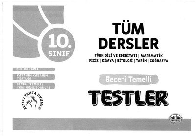 TÜM DERSLER BECERİ TEMELLİ TESTLER Fotokopi GO - Tüm Sınavlarda Daha İleriye