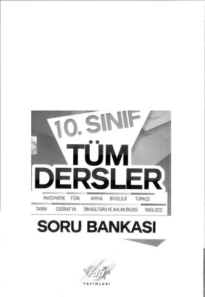 TÜM DERSLER SORU BANKASI Fotokopi GO - Tüm Sınavlarda Daha İleriye