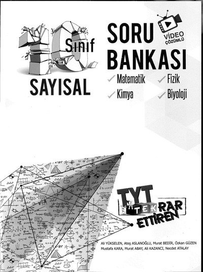 SAYISAL SORU BANKASI TYT TEKRAR ETTİREN VİDEO ÇÖZÜMLÜ Fotokopi GO - Tüm Sınavlarda Daha İleriye