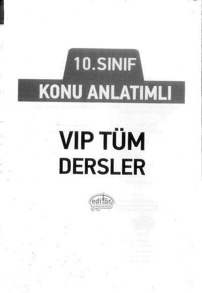 KONU ANLATIMLI VİP TÜM DERSLER Fotokopi GO - Tüm Sınavlarda Daha İleriye