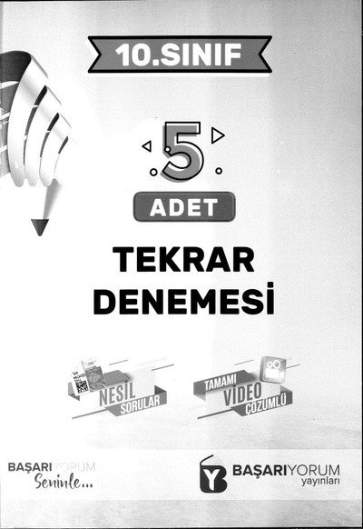 5 ADET TEKRAR DENEMESİ Fotokopi GO - Tüm Sınavlarda Daha İleriye