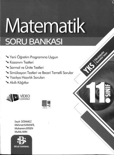 MATEMATİK SORU BANKASI Fotokopi GO - Tüm Sınavlarda Daha İleriye