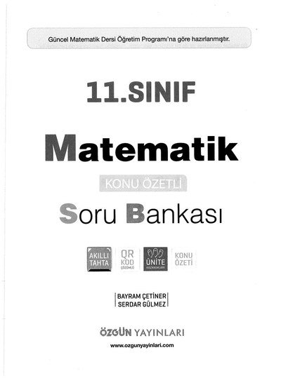 MATEMATİK KONU ÖZETLİ SORU BANKASI Fotokopi GO - Tüm Sınavlarda Daha İleriye