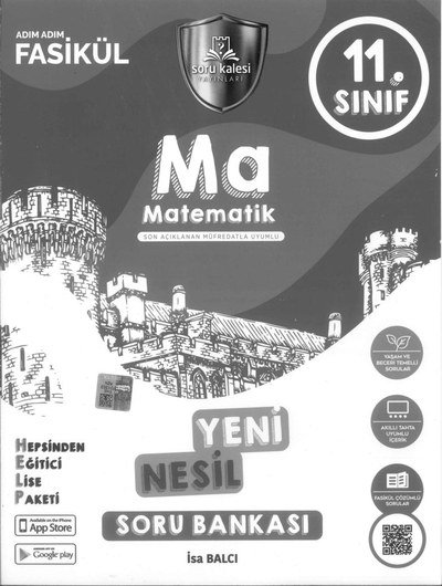 MA MATEMATİK YENİ NESİL SORU BANKASI ADIM ADIM FASİKÜL Fotokopi GO - Tüm Sınavlarda Daha İleriye