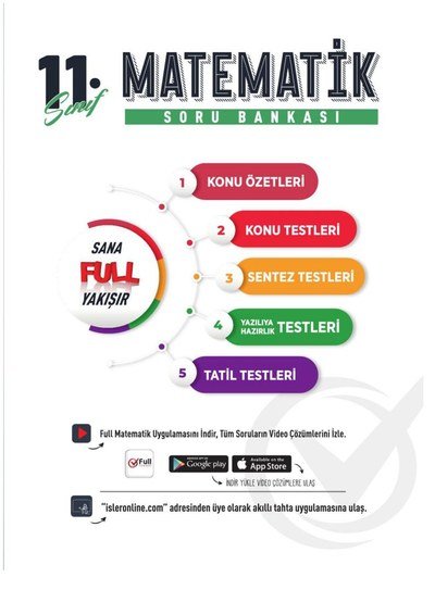 MATEMATİK SORU BANKASI SANA FULL YAKIŞIR Fotokopi GO - Tüm Sınavlarda Daha İleriye