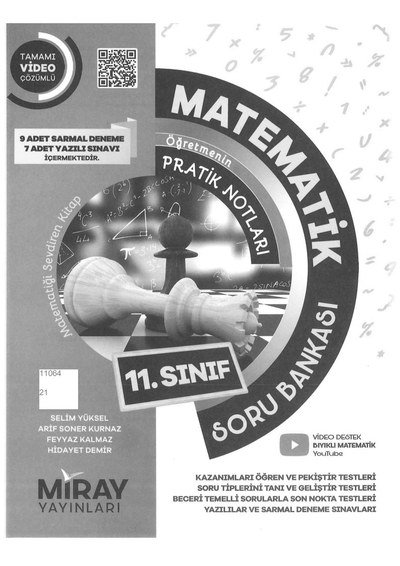 MATEMATİK ÖĞRETMENİN PRATİK NOTLARI SORU BANKASI Fotokopi GO - Tüm Sınavlarda Daha İleriye