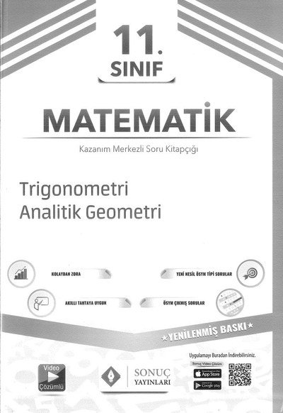 MATEMATİK SOUR KİTAPÇIĞI TRİGONOMETRİ ANALİTİK GEOMETRİ Fotokopi GO - Tüm Sınavlarda Daha İleriye