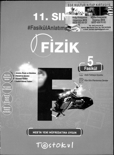 FİZİK FASİKÜL ANLATIM KİTABI Fotokopi GO - Tüm Sınavlarda Daha İleriye