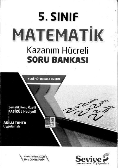 MATEMATİK KAZANIM HÜCRELİ SORU BANKASI Fotokopi GO - Tüm Sınavlarda Daha İleriye
