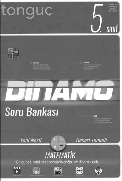 DİNAMO SORU BANKASI Fotokopi GO - Tüm Sınavlarda Daha İleriye
