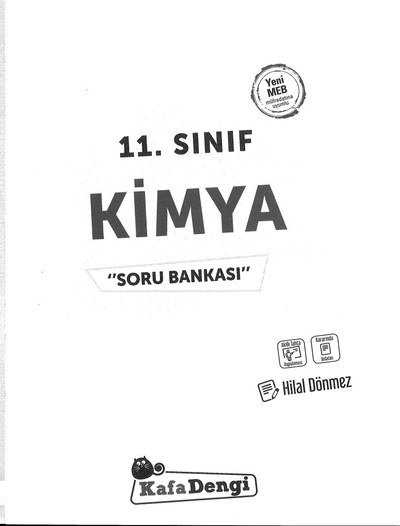 KİMYA SORU BANKASI Fotokopi GO - Tüm Sınavlarda Daha İleriye