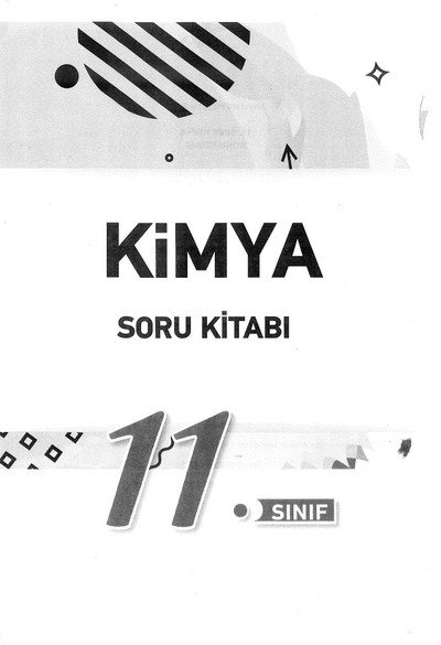 KİMYA SORU KİTABI Fotokopi GO - Tüm Sınavlarda Daha İleriye