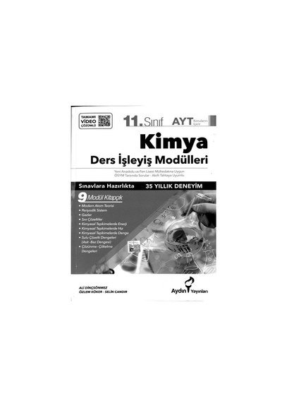 KİMYA DERS İŞLEYİŞ MODÜLLERİ Fotokopi GO - Tüm Sınavlarda Daha İleriye