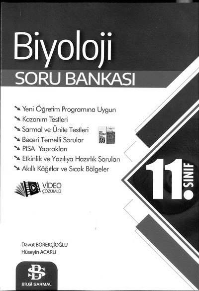 BİYOLOJİ SORU BANKASI Fotokopi GO - Tüm Sınavlarda Daha İleriye