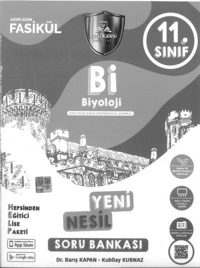 Bİ BİYOLOJİ YENİ NESİL SORU BANKASI ADIM ADIM FASİKÜL Fotokopi GO - Tüm Sınavlarda Daha İleriye