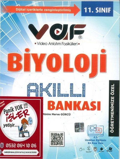 BİYOLOJİ AKILLI BANKASI VİDEO ANLATIM FASİKÜLLERİ Fotokopi GO - Tüm Sınavlarda Daha İleriye