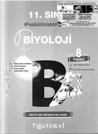 BİYOLOJİ FASİKÜL ANLATIM KİTABI Fotokopi GO - Tüm Sınavlarda Daha İleriye