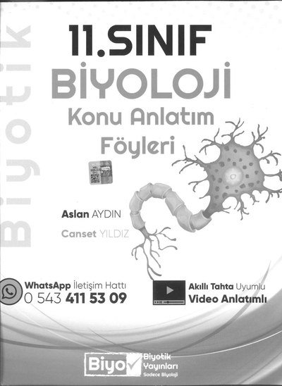 BİYOLOJİ KONU ANLATIM FÖYLERİ Fotokopi GO - Tüm Sınavlarda Daha İleriye
