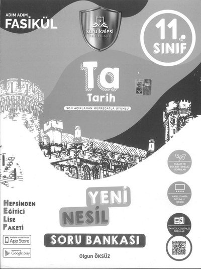 TA TARİH YENİ NESİL SORU BANKASI ADIM ADIM FASİKÜL Fotokopi GO - Tüm Sınavlarda Daha İleriye