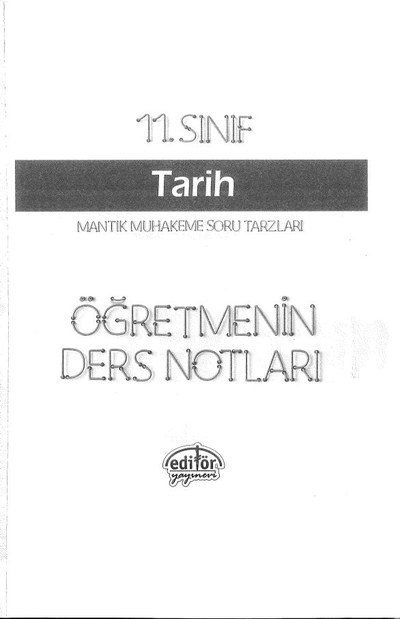 TARİH ÖĞRETMENİN DERS NOTLARI Fotokopi GO - Tüm Sınavlarda Daha İleriye